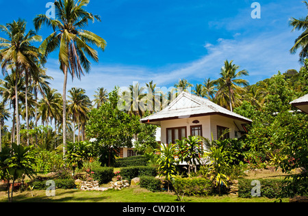 Tropical Beach house sur l'île de Koh Kood, Thaïlande Banque D'Images