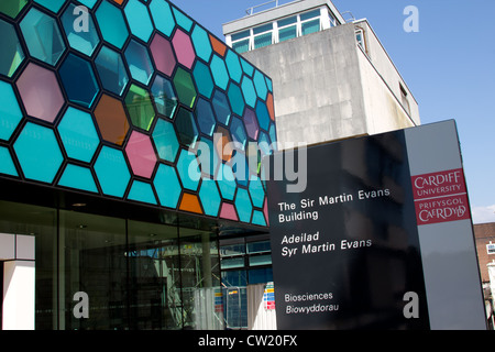 Sir Martin Evans bâtiment Biosciences, l'Université de Cardiff Banque D'Images