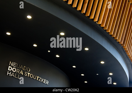 Dora Stoutzker Hall, Royal Welsh College of Music and Drama, Cardiff Banque D'Images