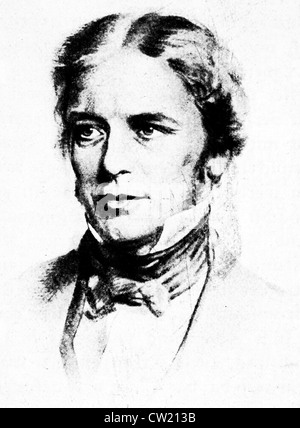 Michael Faraday Banque D'Images