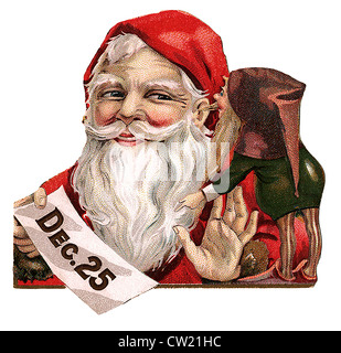 Funny Santa Claus Banque D'Images