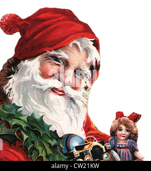 Funny Santa Claus Banque D'Images