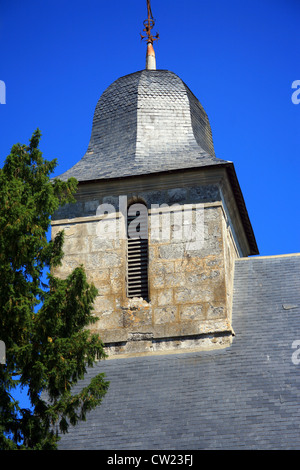 Eglise (église), Pin, Calvados, Basse Normandie, France Banque D'Images