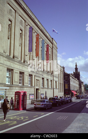 Bibliothèque nationale d'Écosse, George IV Bridge, Old Town, Edinburgh, Ecosse, Royaume-Uni Banque D'Images