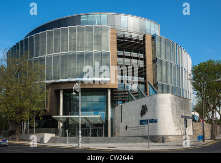 Les tribunaux de justice pénale, Dublin, République d'Irlande. Banque D'Images