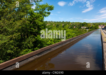 Aqueduc de Pontcysyllte (Welsh, Traphont Ddwr pont) Banque D'Images