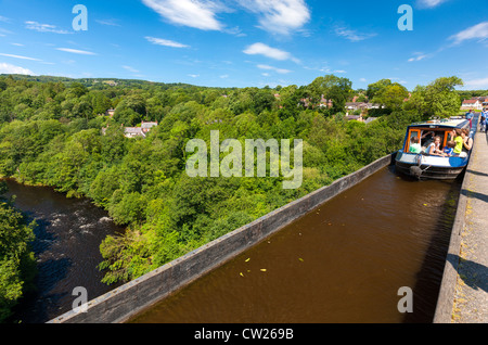 Aqueduc de Pontcysyllte (Welsh, Traphont Ddwr pont) Banque D'Images