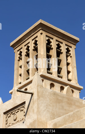 Wind tower à Dubaï Banque D'Images