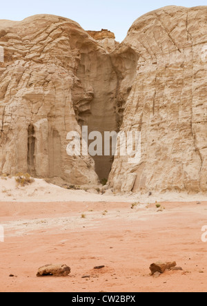 Une formation rocheuse en forme de coeur dans le sud de l'Utah USA Banque D'Images