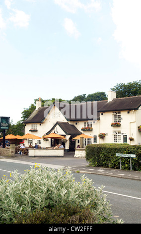 L'aigle et l'enfant public house,Weeton,Lancashire, Royaume-Uni Banque D'Images