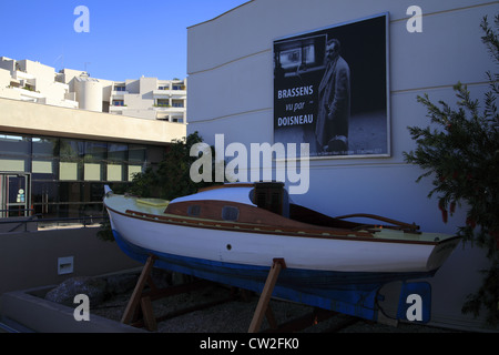 Le Musée Georges Brassens à Sète, Hérault, Languedoc Roussillon, France Banque D'Images