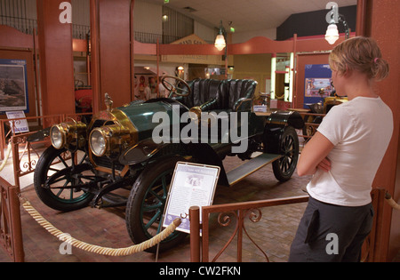 Le musée Peugeot à Sochaux Banque D'Images