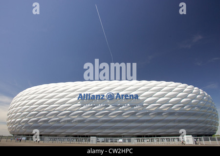 Munich, l'Allianz Arena Banque D'Images