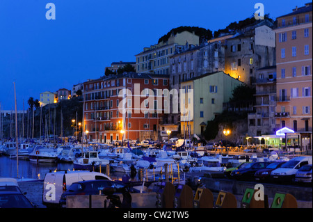 Vieux port de Bastia, en Corse. France Banque D'Images