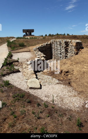 Fort Grande, dans le magazine numéro 14, fort sur les lignes de Torres Vedras, Portugal. Banque D'Images