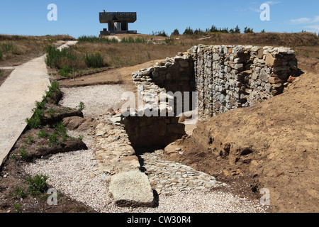 Fort Grande, dans le magazine numéro 14, fort sur les lignes de Torres Vedras, Portugal. Banque D'Images