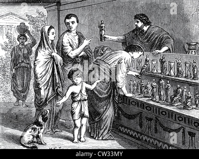 Vente de Lares Banque D'Images