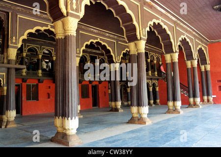 Tipu Sultan's,, été, Palace, Bangalore, Karnataka, Inde