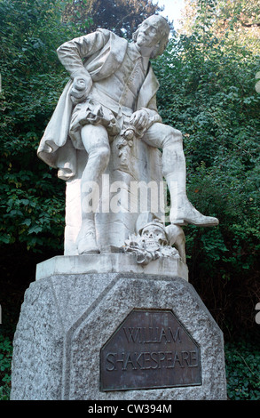 Weimar, le Shakespeare Memorial Banque D'Images