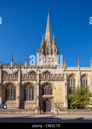 L'université d'Oxford, Église Sainte Marie la Vierge Banque D'Images