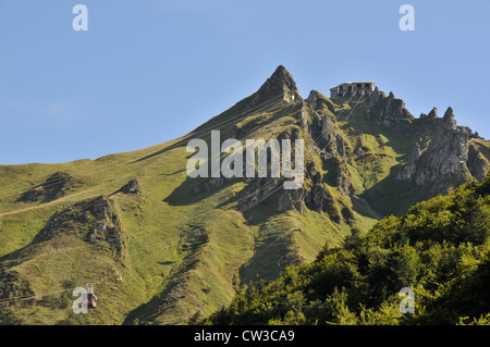 Gamme blondin de Sancy Auvergne Massif Central France Europe Banque D'Images