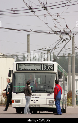 BBG Barnimer bus company 65 ans O bus Banque D'Images