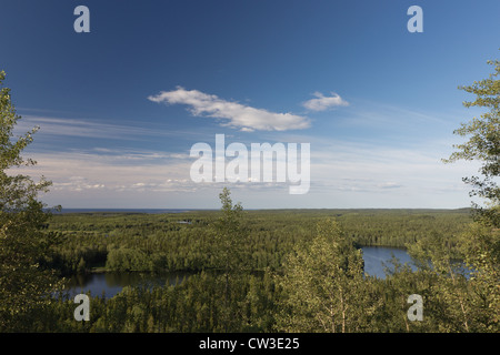 Vue depuis la colline Sekirnaya Banque D'Images