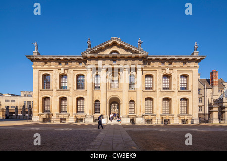 Bâtiment Clarendon, Oxford Banque D'Images