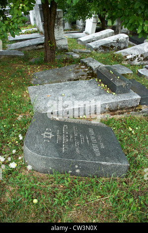 L'ancien cimetière juif de Sarajevo, Bosnie Herzégovine Banque D'Images