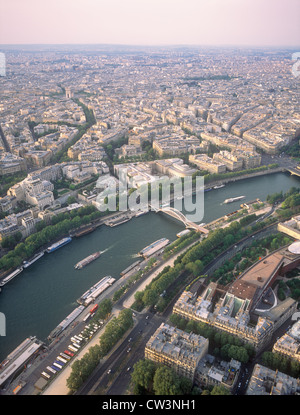 Vue de Paris. Banque D'Images