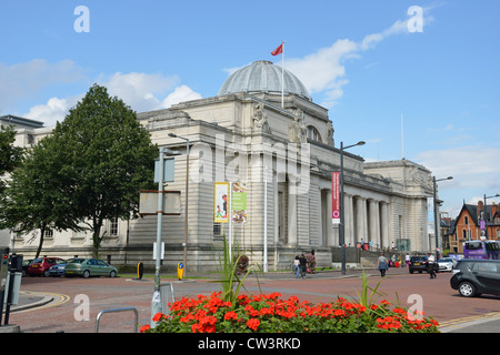 National Museum & Gallery, Cathays Park, Cardiff, Pays de Galles, Pays de Galles, Royaume-Uni Banque D'Images