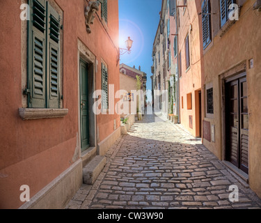 HR - Istrie : Ville historique de Rovinj Banque D'Images