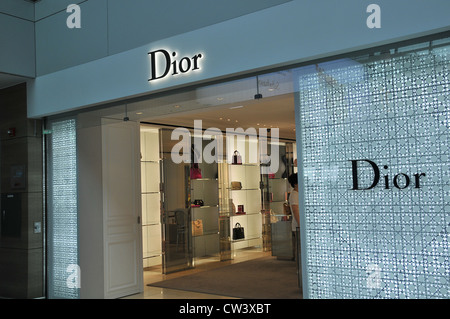 Dior boutique duty free shop de l'Aéroport International d'Incheon, Corée du Sud Asie Banque D'Images