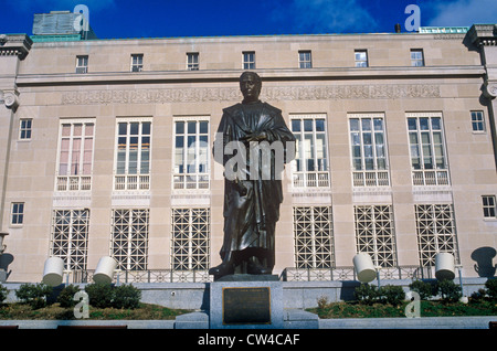 Statue de Christophe Colomb statue, Columbus, OH Banque D'Images