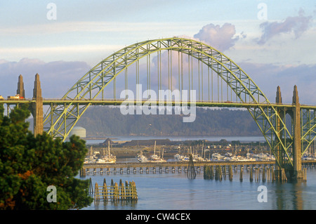 Bridge à Newport, ou Banque D'Images