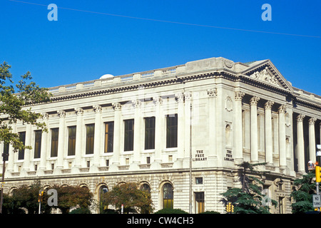 Bibliothèque gratuite, Philadelphie, PA Banque D'Images