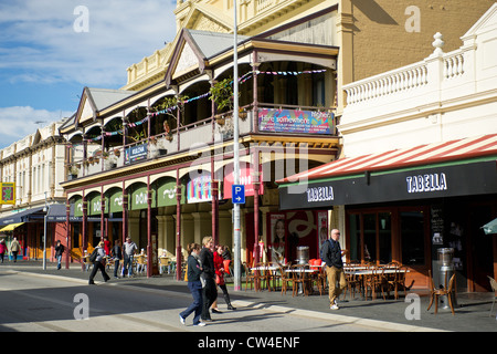 Terrasse sud à Fremantle en Australie occidentale Banque D'Images