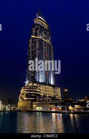 3540. Le centre-ville de Dubaï, l'adresse Hotel, DUBAÏ, ÉMIRATS ARABES UNIS. Banque D'Images