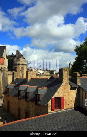 Lavoirs (lavoir public), Rue Francis-Decker, Vannes, Morbihan, Bretagne France Banque D'Images