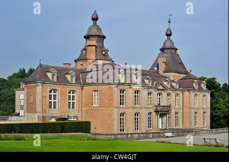 Le château de Modave Château / Château des Comtes de Marchin dans les Ardennes Belges, Belgique Banque D'Images