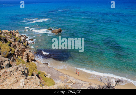 Agistros Beach Elias Bay l'île de Skiathos Grèce Mer Egée Sporades UE Union Européenne Europe Banque D'Images