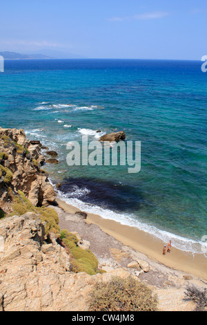 Agistros Beach Elias Bay l'île de Skiathos Grèce Mer Egée Sporades UE Union Européenne Europe Banque D'Images