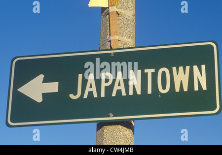 Un signe pour Japantown Banque D'Images