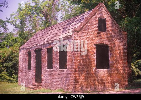 Esclaves à Charleston, SC, Boone Hall Plantation Banque D'Images