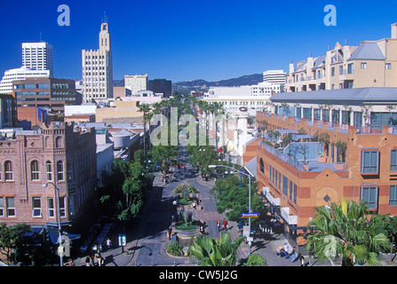 Le centre commercial de Santa Monica, 3rd Street Promenade à Santa Monica, Californie Banque D'Images