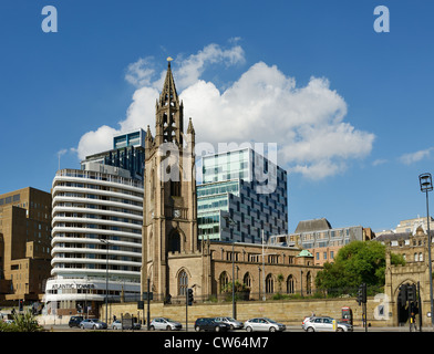 L'église paroissiale de Liverpool l'église Notre Dame et Saint Nicolas Banque D'Images