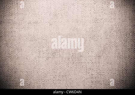Texture toile beige marron ou d'arrière-plan Banque D'Images