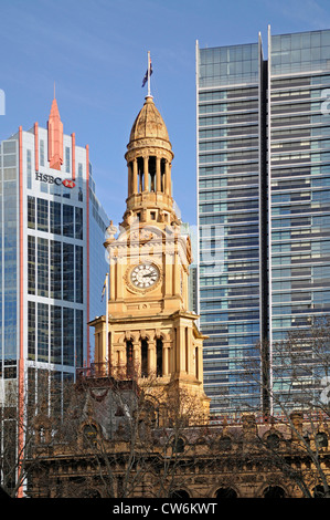 Hôtel de ville de Sydney, Australie, Sydney Banque D'Images