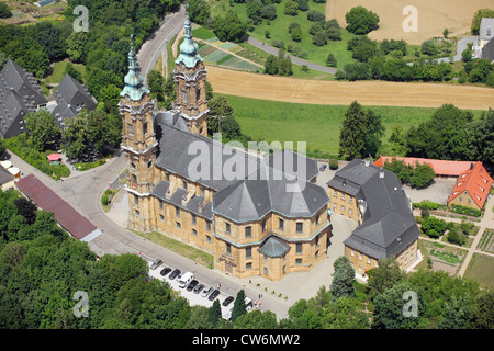 Basilique Vierzehnheiligen, Allemagne, Bavière, Haute-Franconie, Oberfranken Banque D'Images