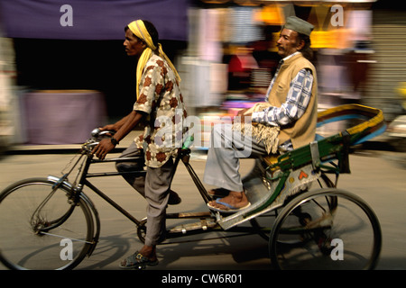 Cycle Inde rickshaw Banque D'Images